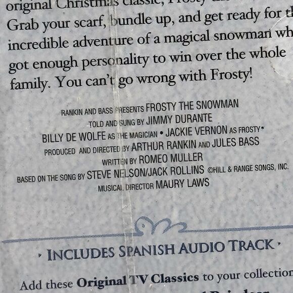 Original TV Classic Frosty the Snowman and Frosty Returns DVD 2004 New Sealed - Picture 3 of 8